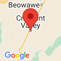 Map of Crescent Valley, NV US